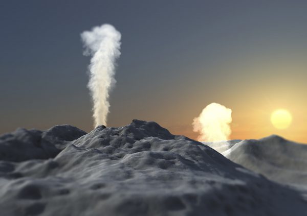 volcan en eurpción